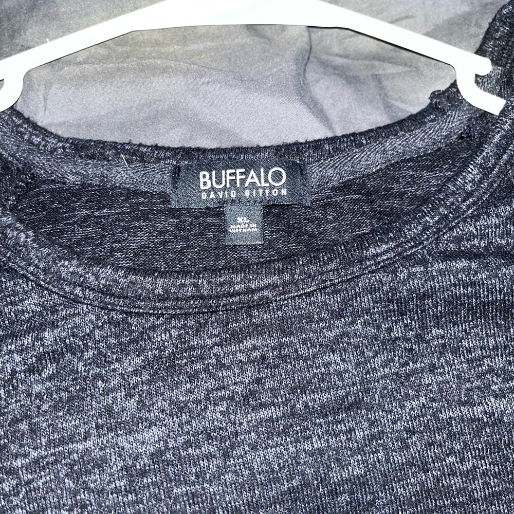 Buffalo David Bitton cozy stitched sweater